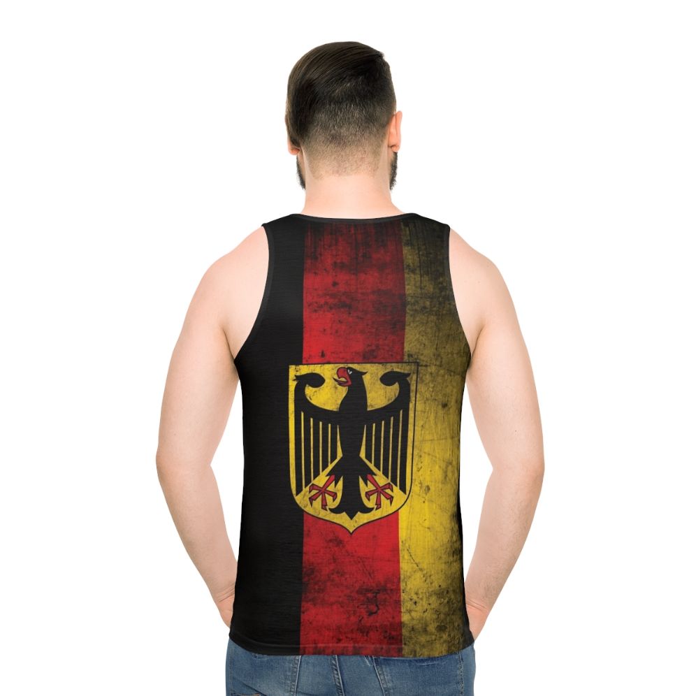 Germany Flag Eagle Coat of Arms Unisex Tank Top