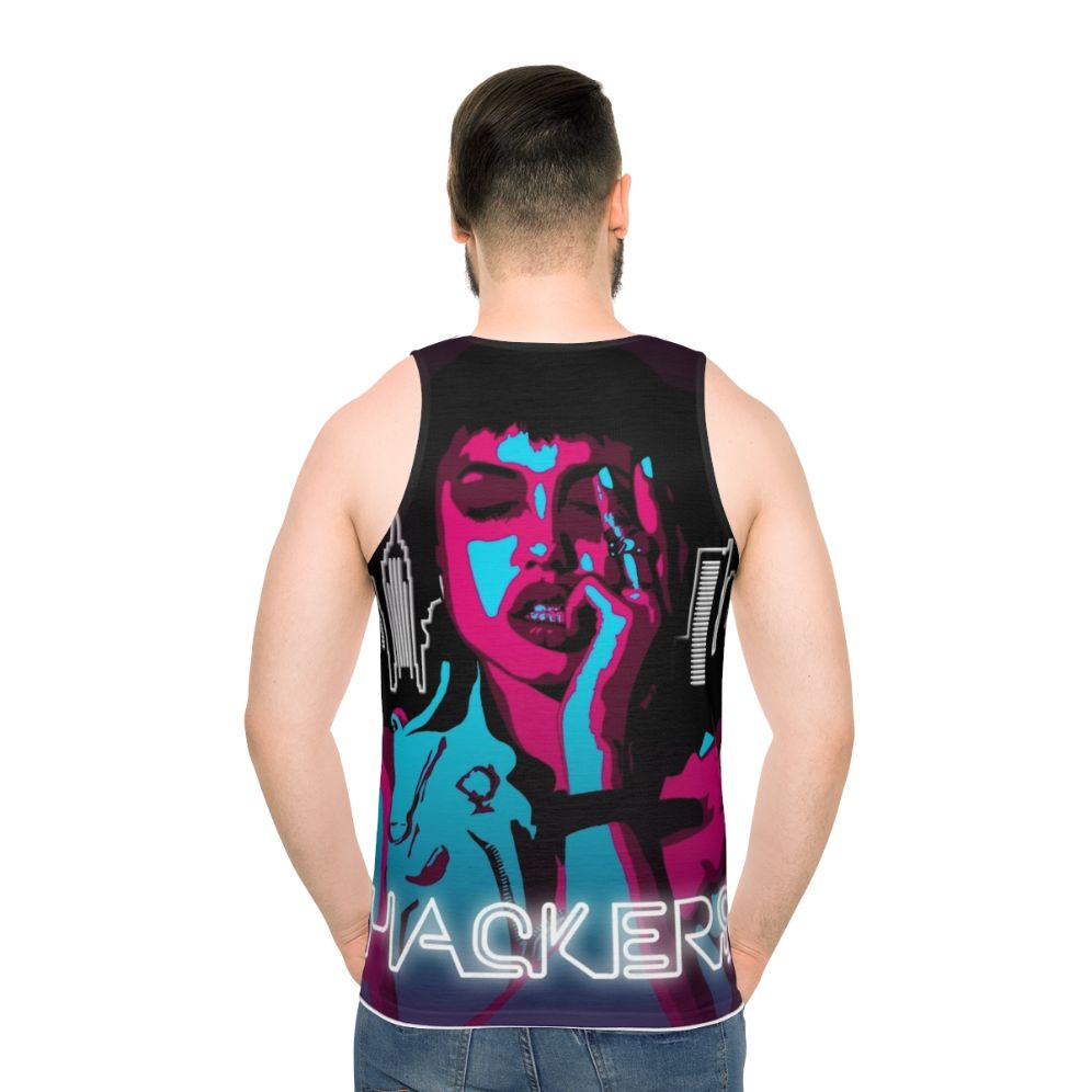 Angelina Jolie Hackers Unisex Tank Top