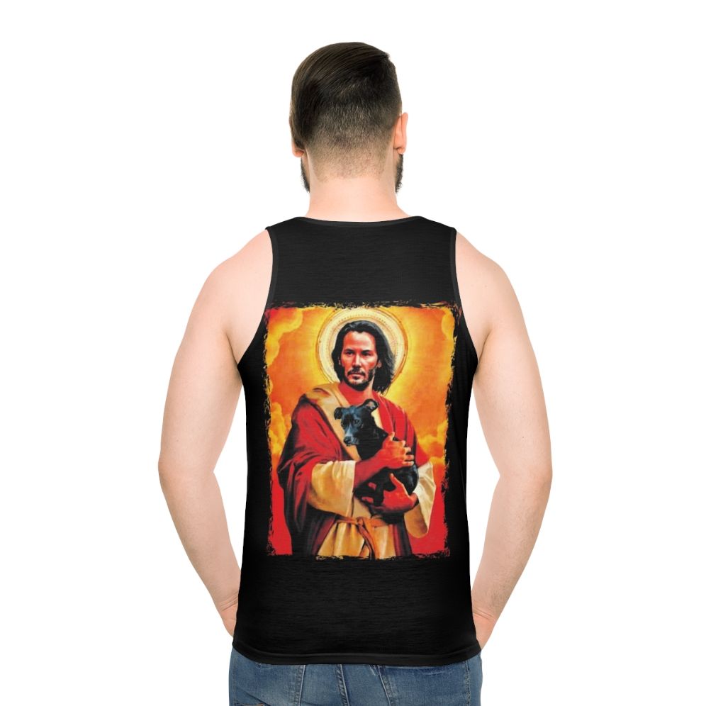 Unisex God Dog Keanu Reeves Tank Top