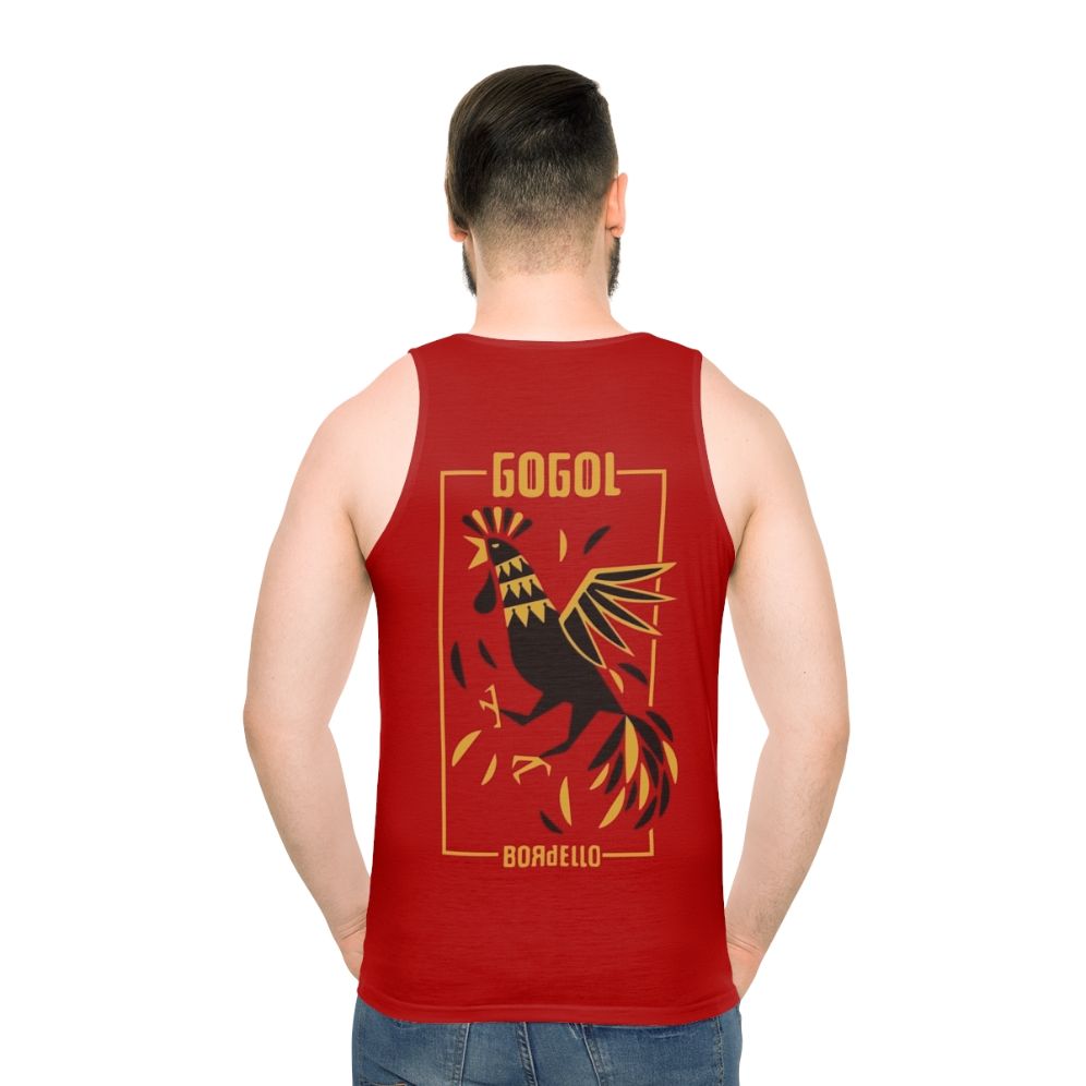 Unisex Gogol Bordello Tank Top with Gypsy Punk Design