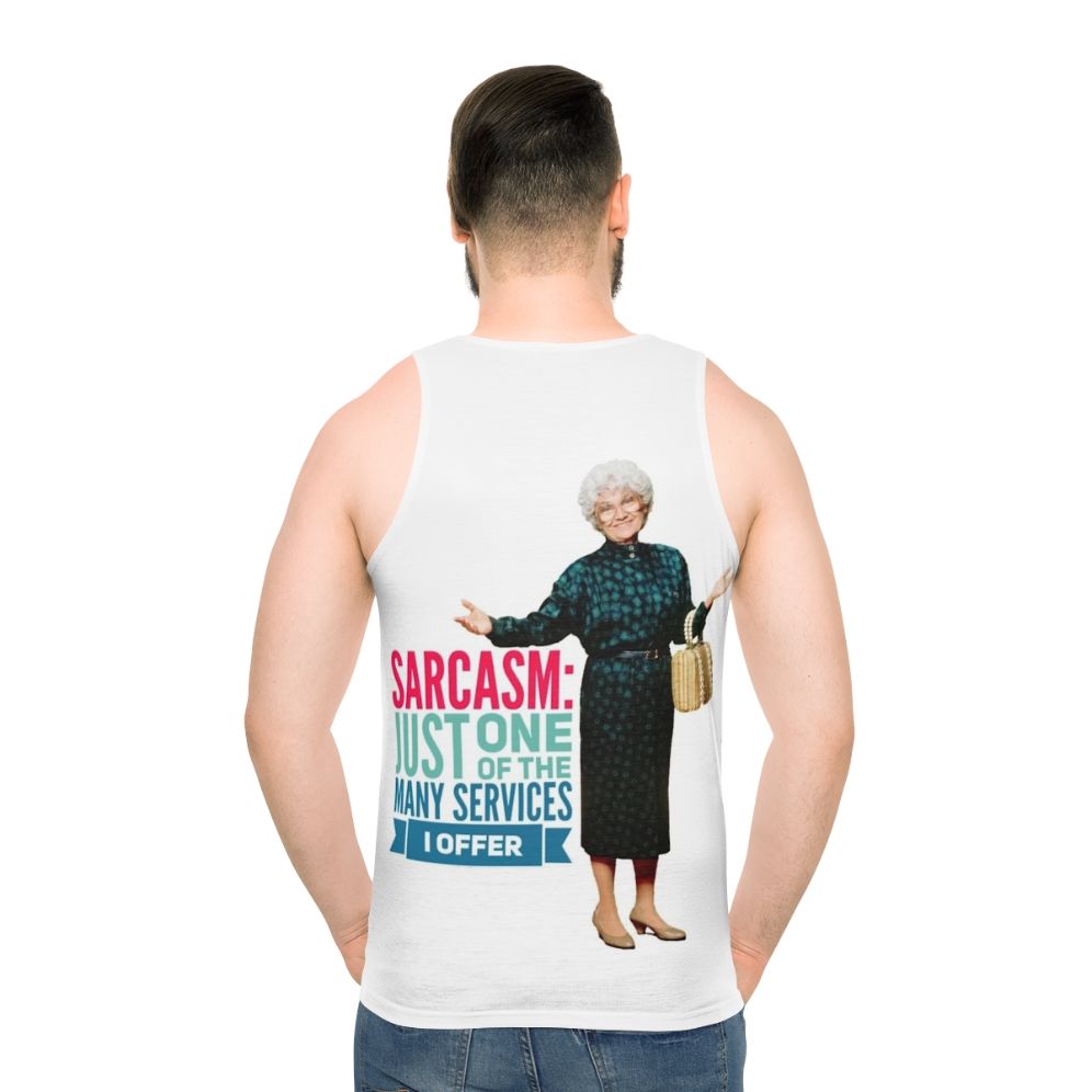 Golden Girls Sarcasm Unisex Tank Top