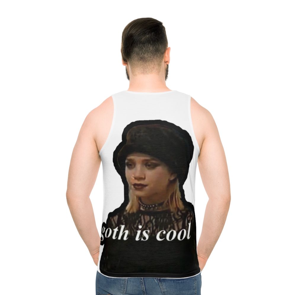 Goth aesthetic unisex tank top