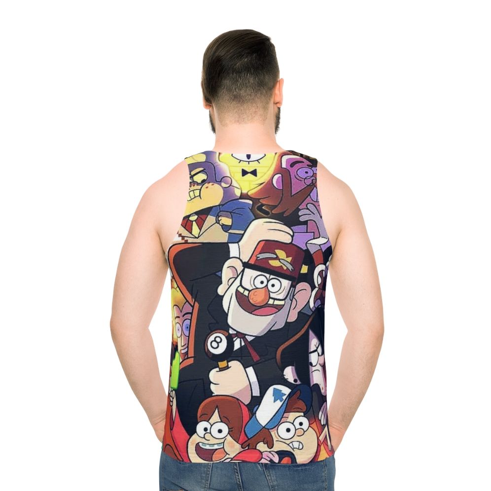 Gravity Falls Unisex Cartoon Graphic Tank Top