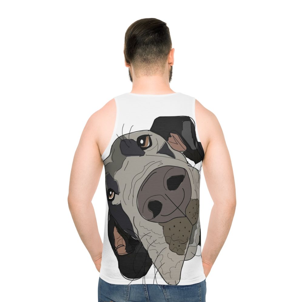 Unisex Great Dane Dog Portrait Tank Top
