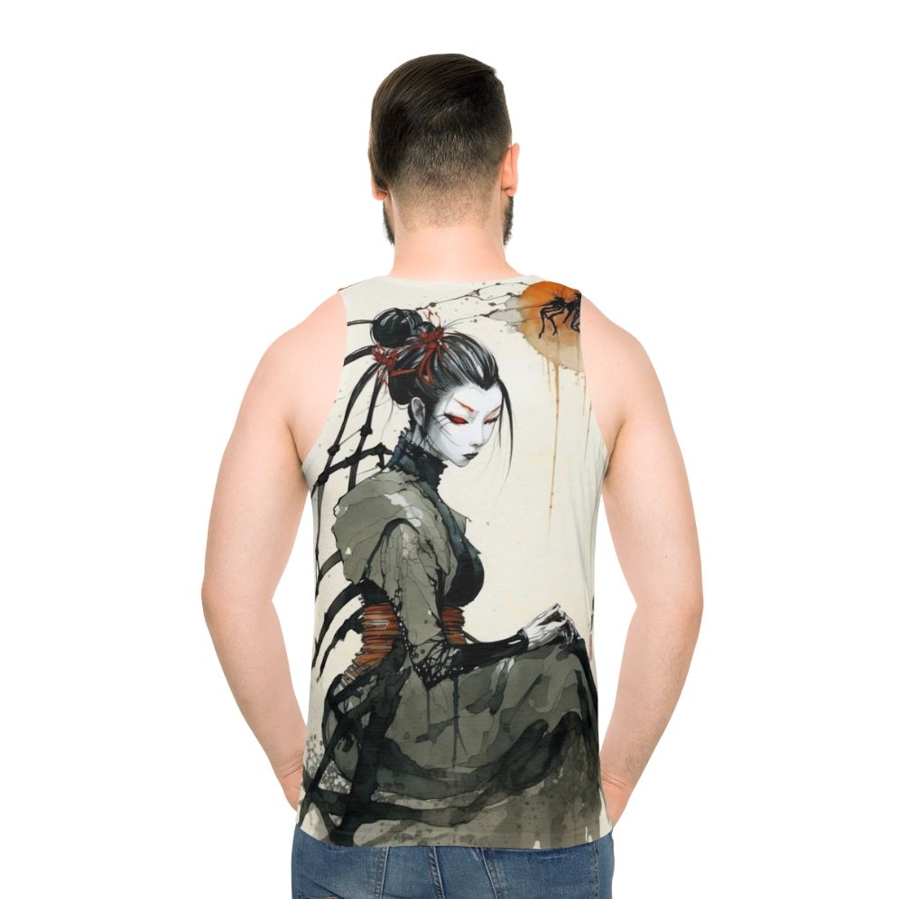 Greek mythology Arachne the spider goddess unisex tank top
