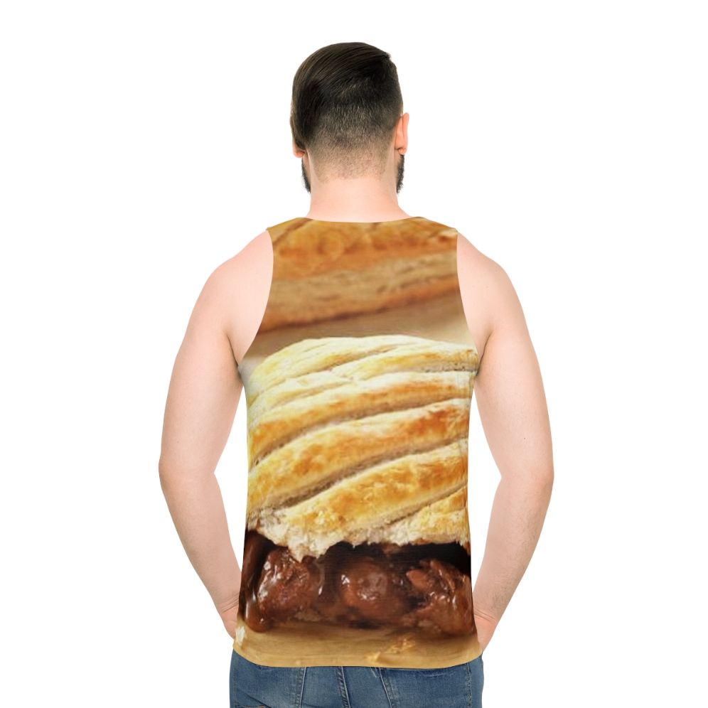 Greggs Steak Bake Inspired Unisex Tank Top