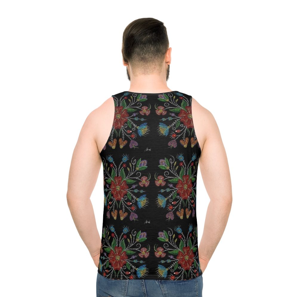Unisex "Growth of Happiness" Indigenous Inspired Tank Top