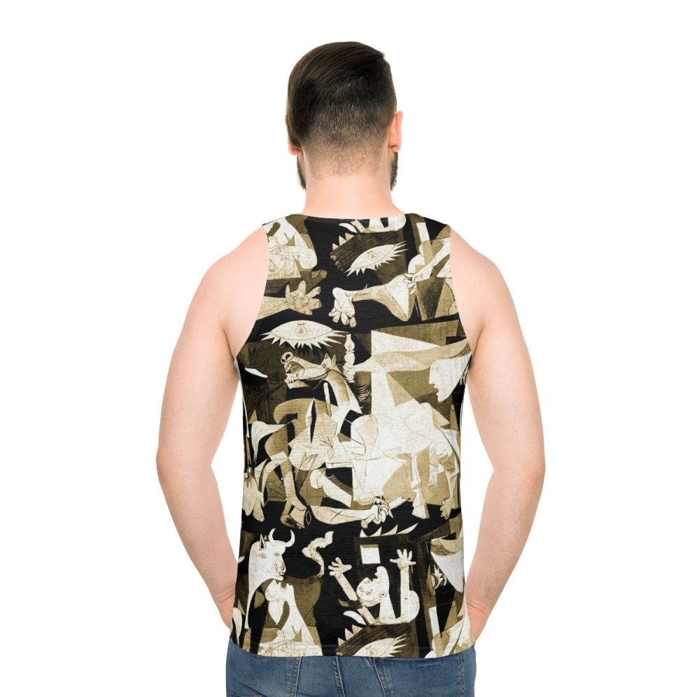 Guernica 2020 Unisex Textured Tank Top featuring Pablo Picasso's iconic painting