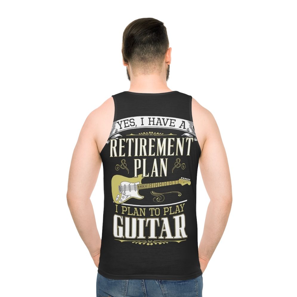 Guitar Retirement Plan Unisex Tank Top