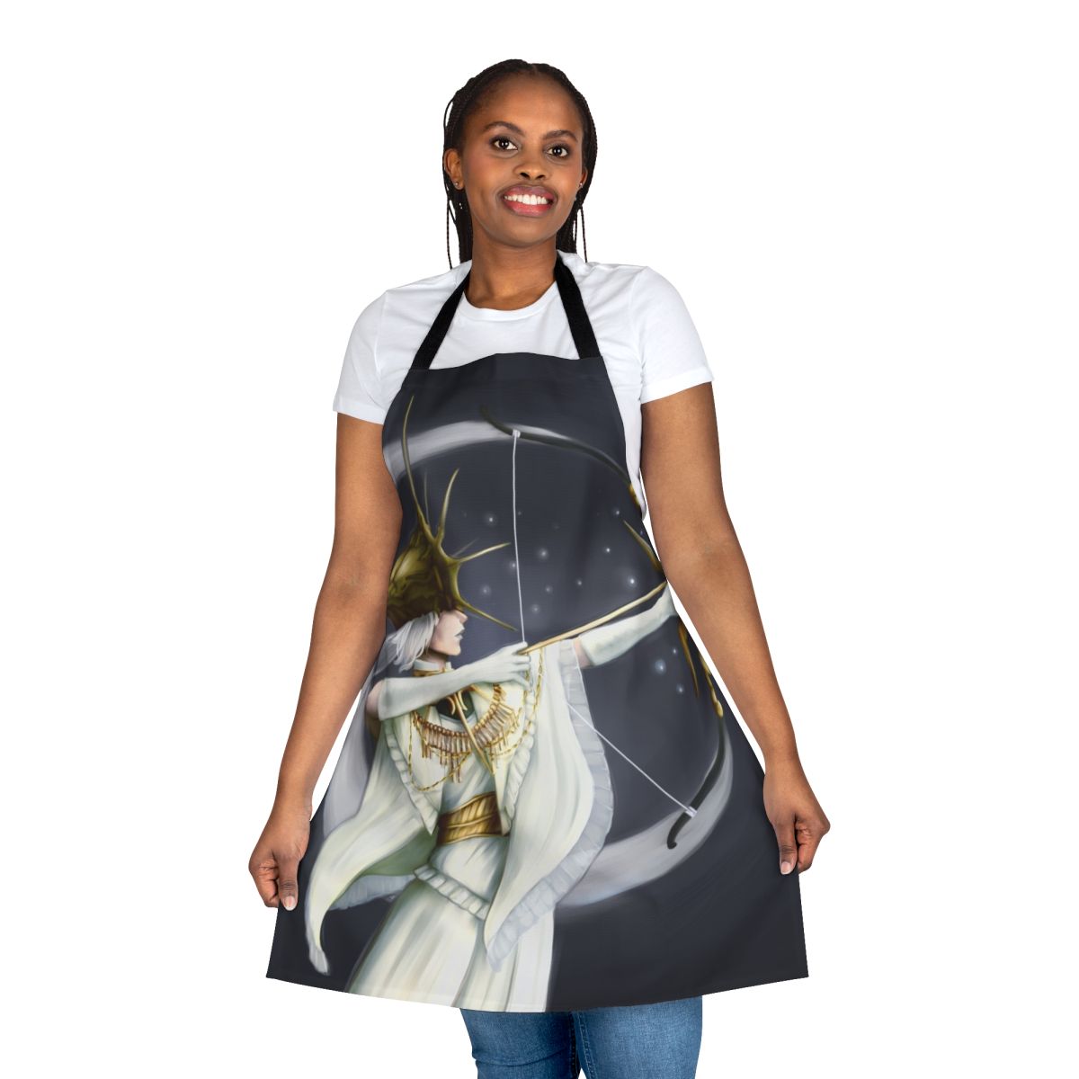 Dark Sun Gwyndolin inspired apron with intricate design