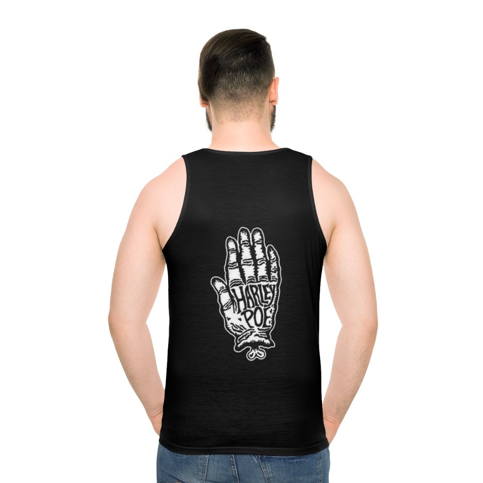 Harley Poe Folk Punk Retro Band Logo Unisex Tank Top
