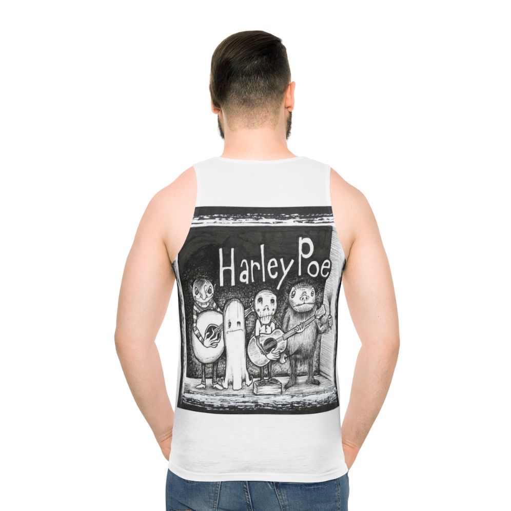 Harley Poe Folk Punk Unisex Tank Top