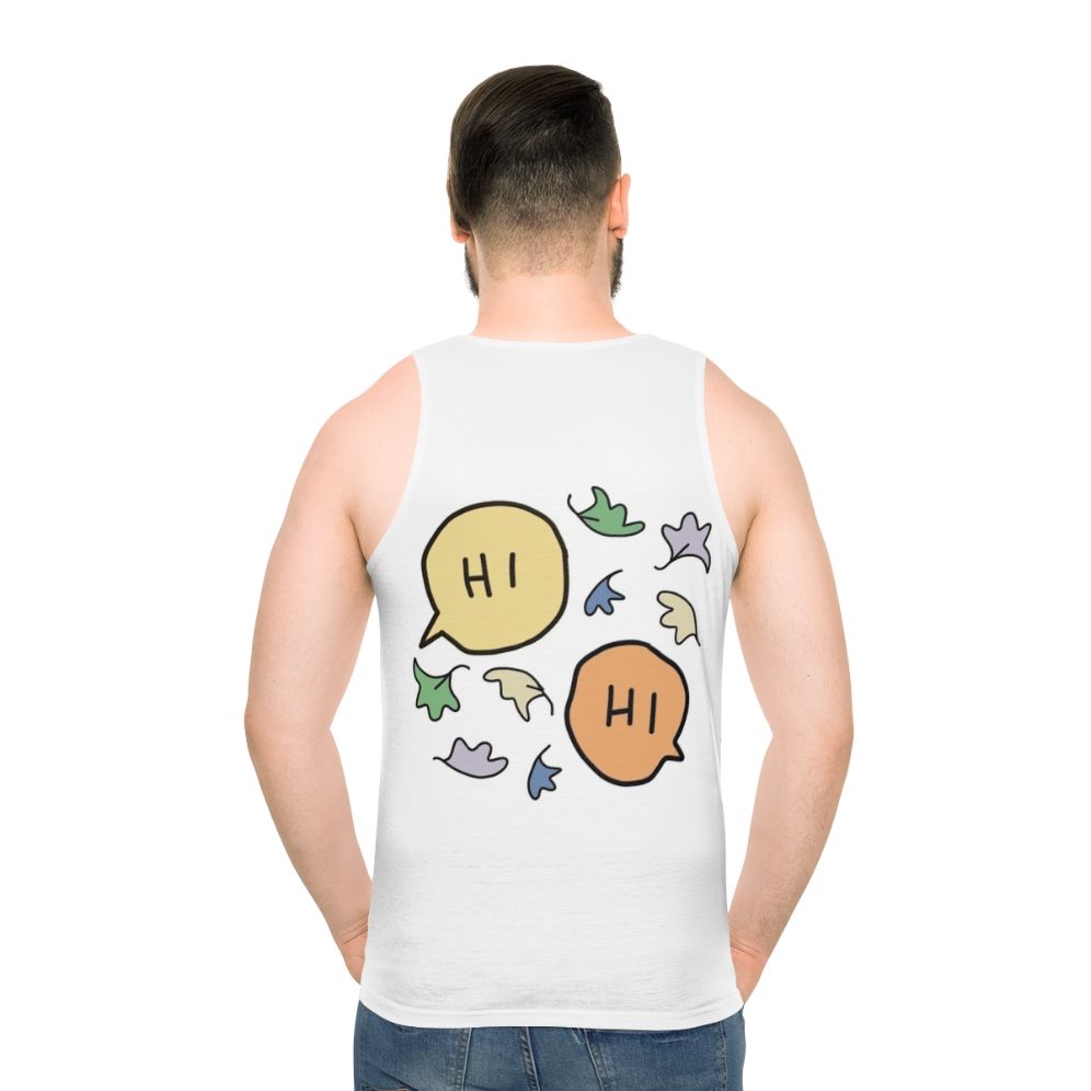 Heartstopper Pastel Leaves Unisex Tank Top
