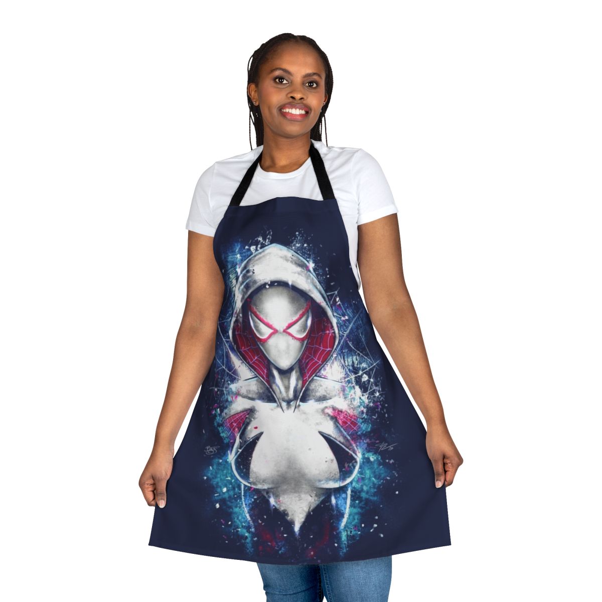 Heroic Girl Spider Themed Apron