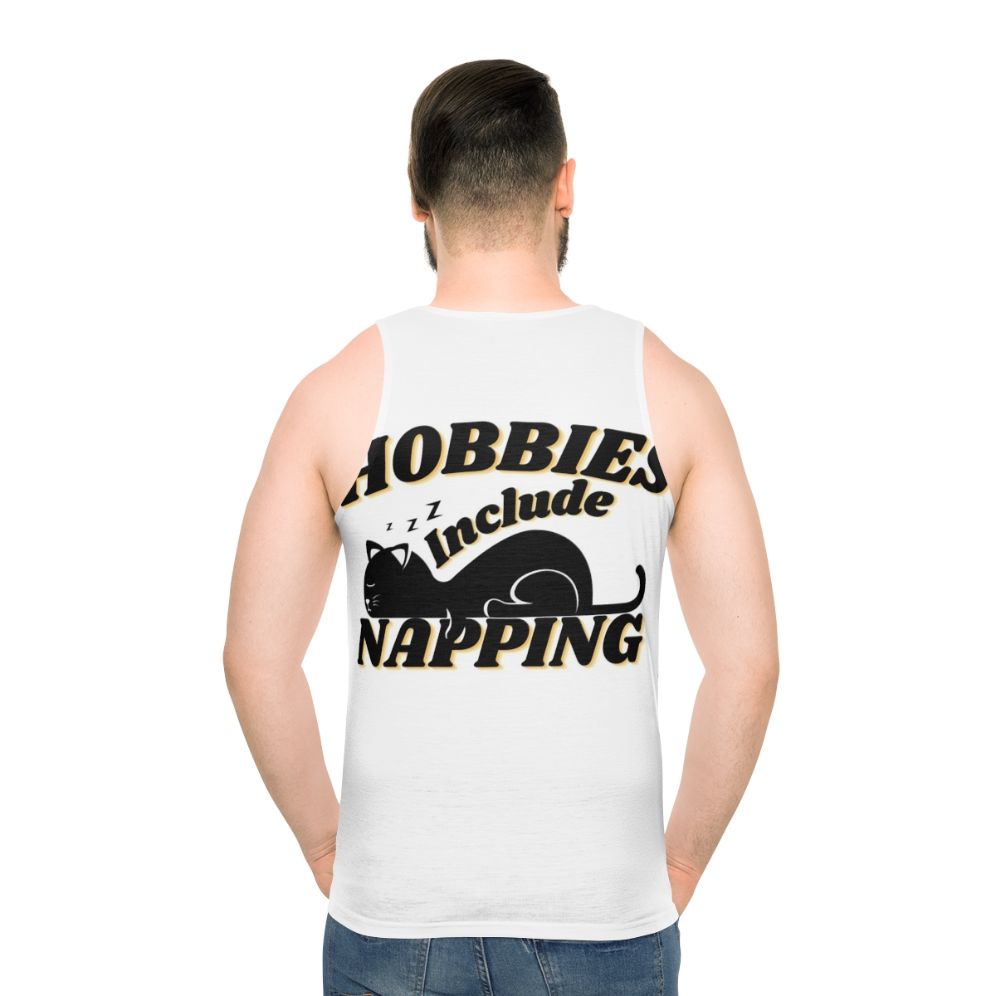 Hobbies Include Napping Funny Graphic Tank Top