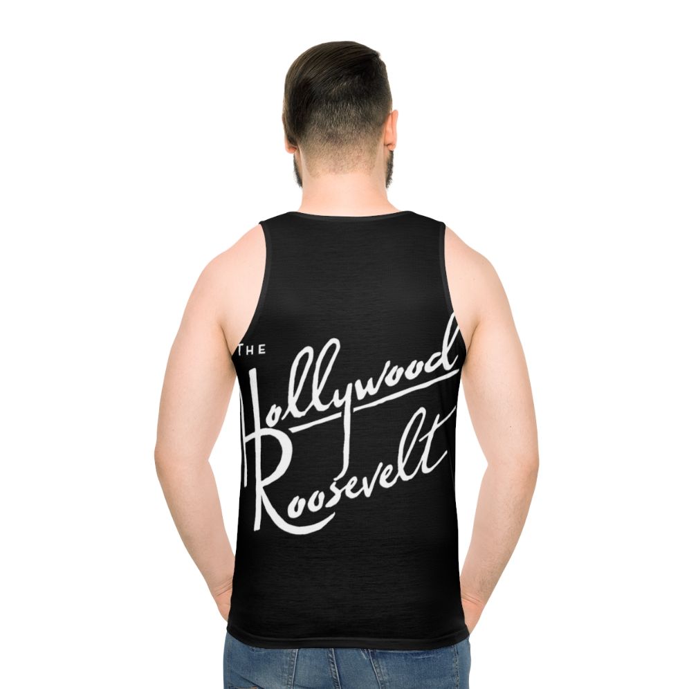 Unisex tank top with Hollywood design