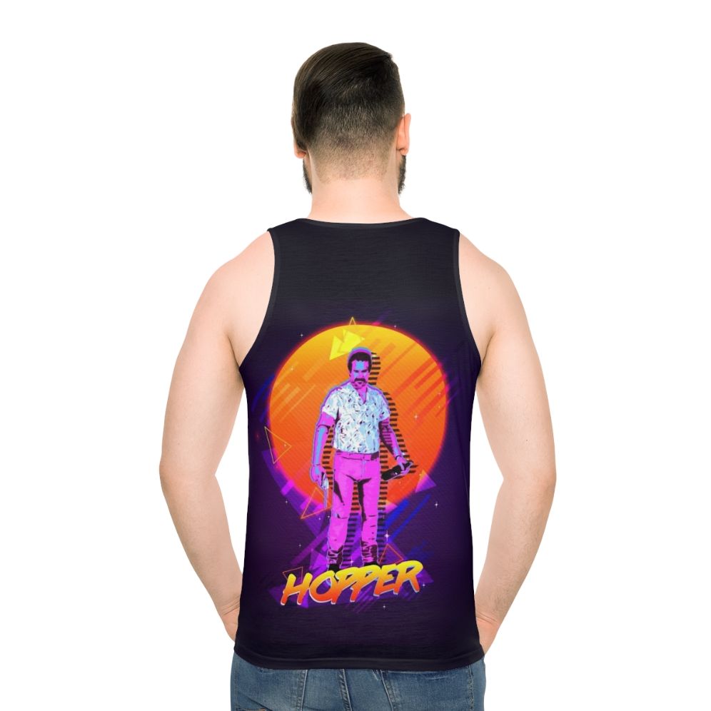 Hopper Inspired Stranger Things 80s Unisex Tank Top