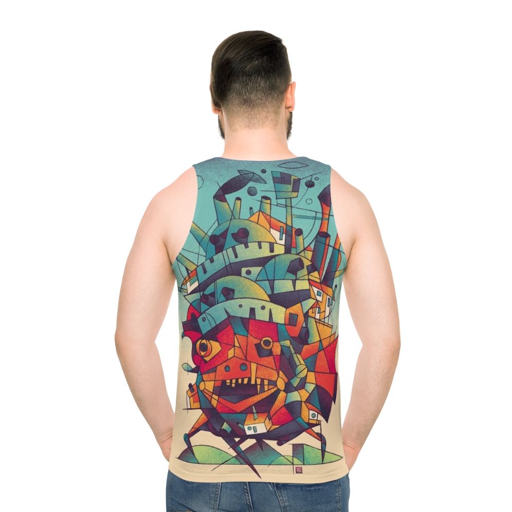 Howl's Moving Castle Anime Inspired Unisex Tank Top