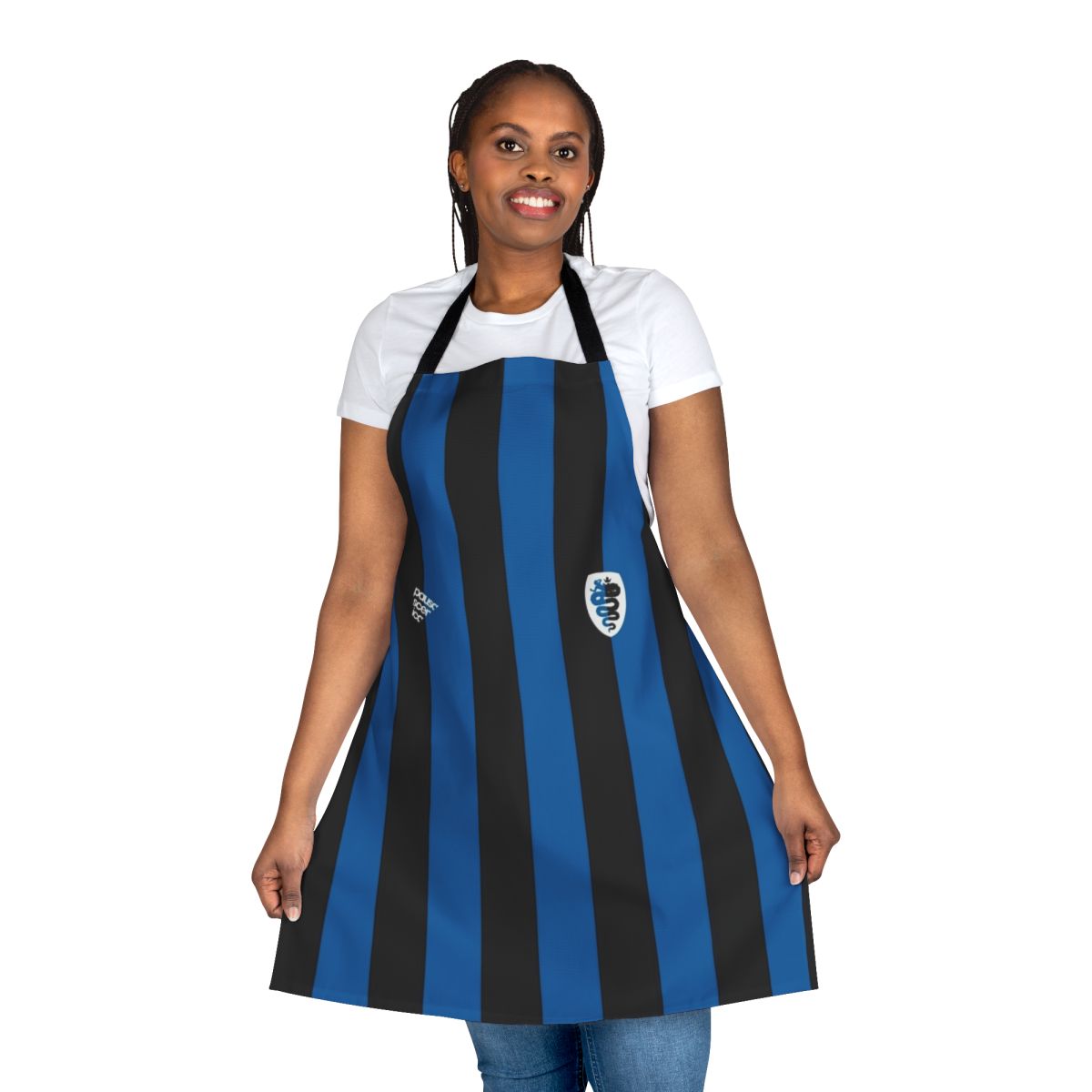Inter Milan football club themed apron