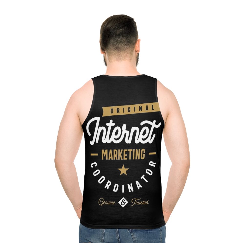 Internet Marketing Coordinator Unisex Tank Top