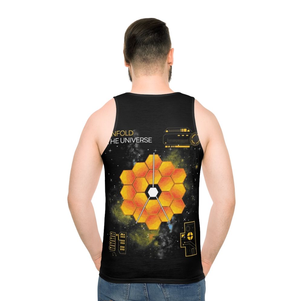 James Webb Space Telescope galaxy art unisex tank top