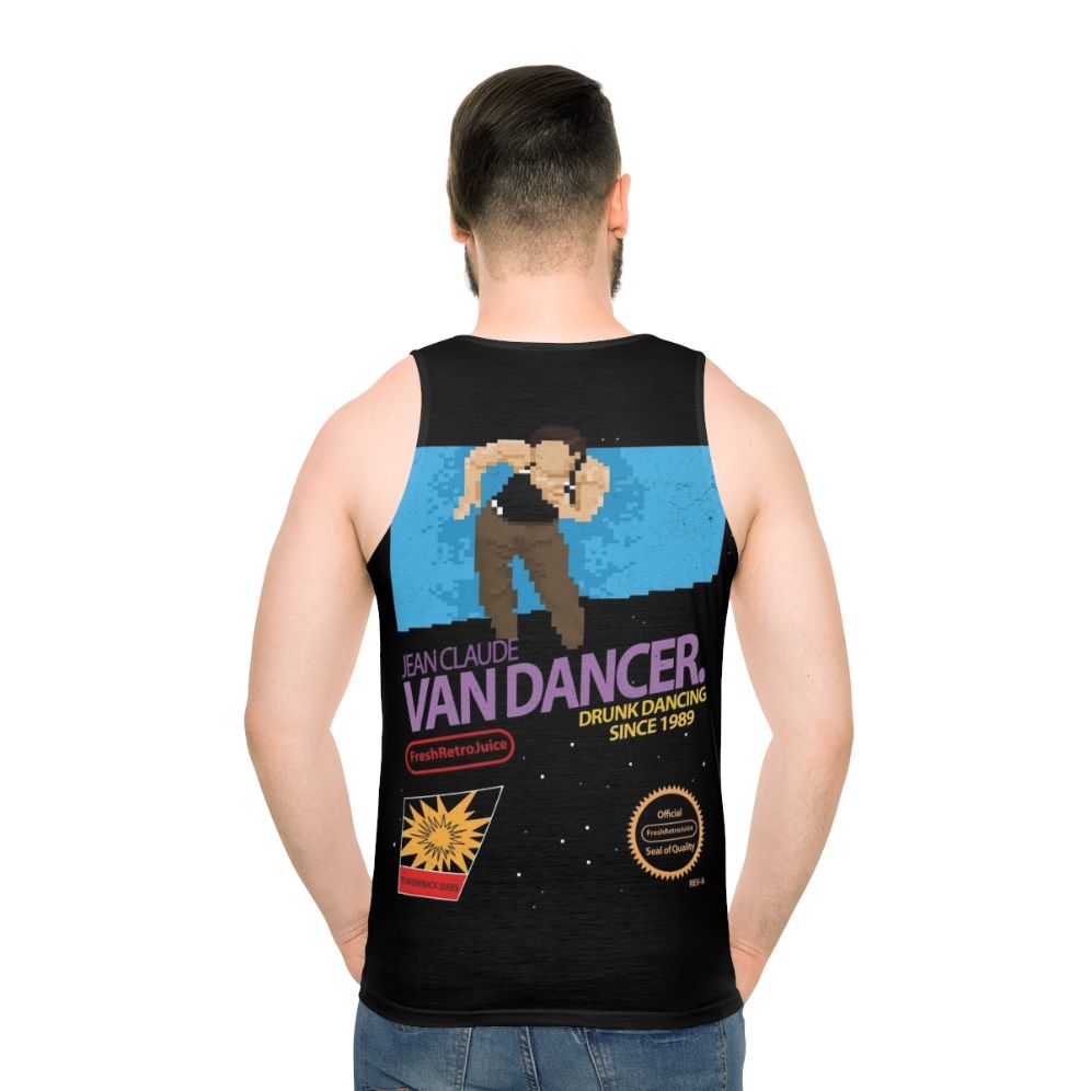 "Jean Claude Van Dancer" Retro Unisex Tank Top