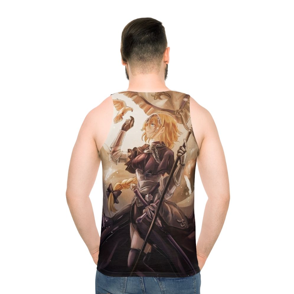 Fate series inspired Joan of Arc unisex tank top