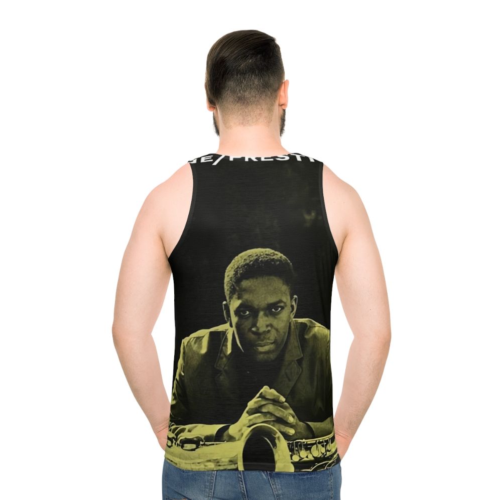 John Coltrane Jazz Music Saxophone Player Unisex Tank Top