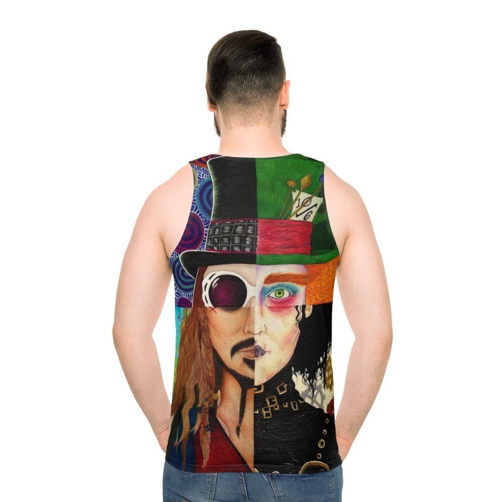 Johnny Depp Character Collage Unisex Tank Top