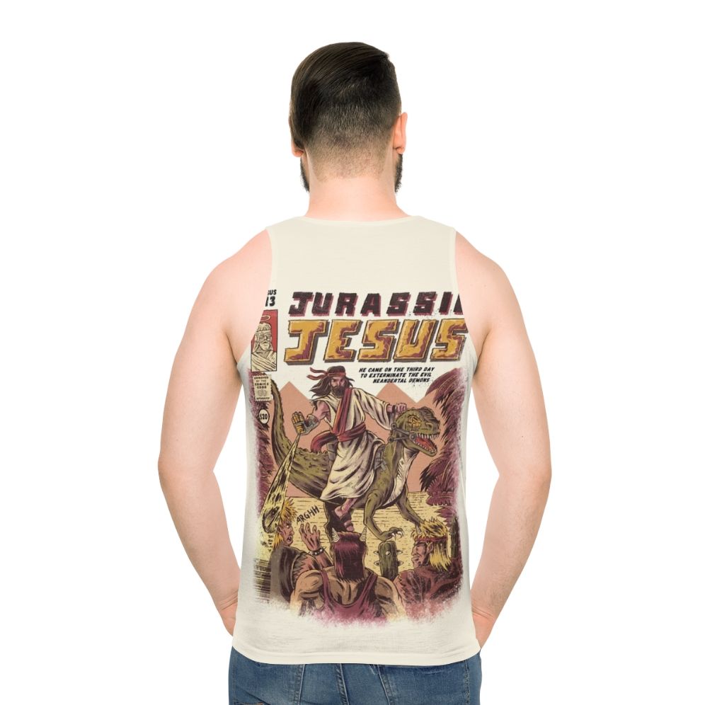 Jurassic Jesus dinosaur t-shirt