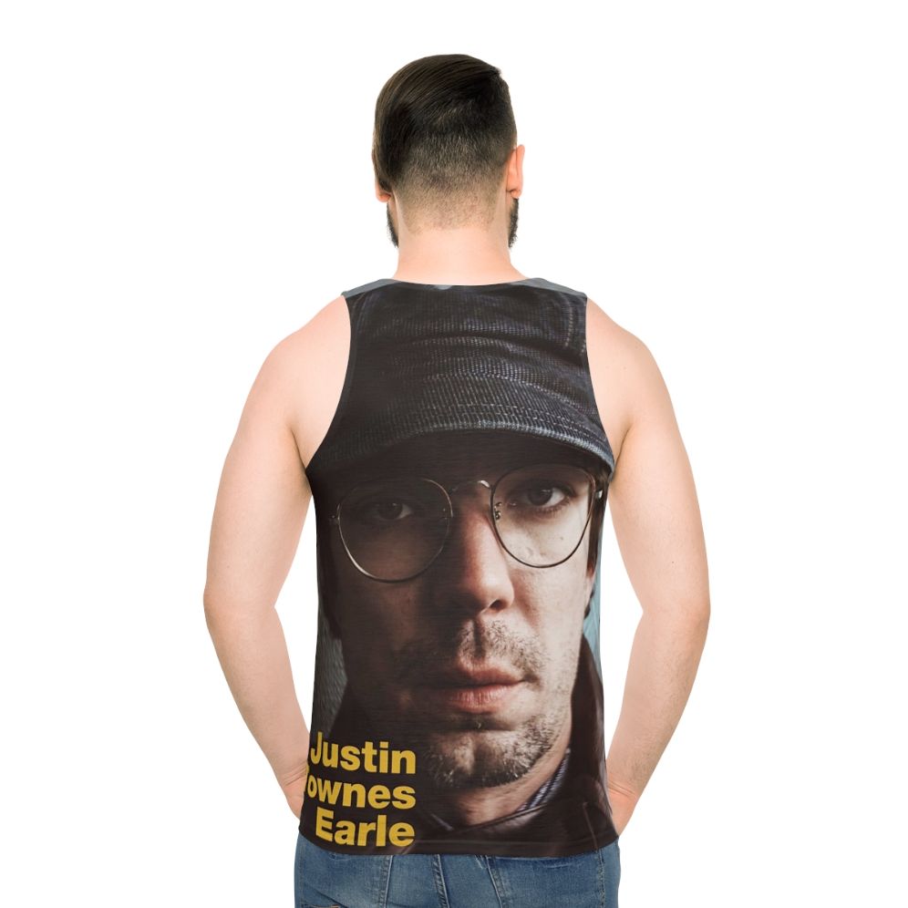 Justin Townes Earle American World Music Unisex Tank Top