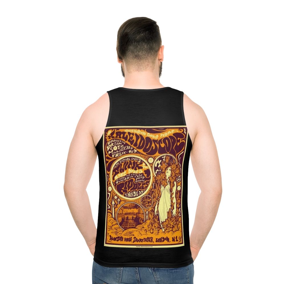Kaleidoscope 60s psychedelic band unisex tank top