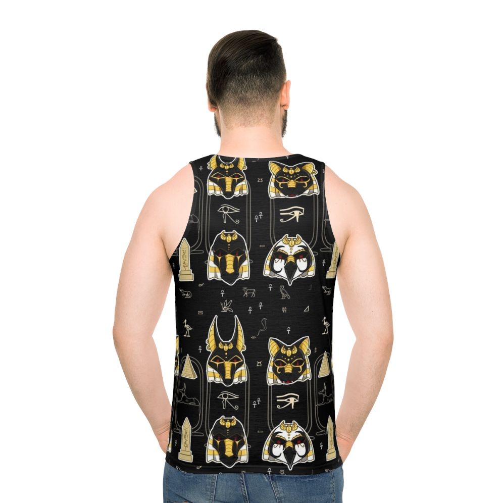 Kemetic Egyptian gods and goddess unisex tank top