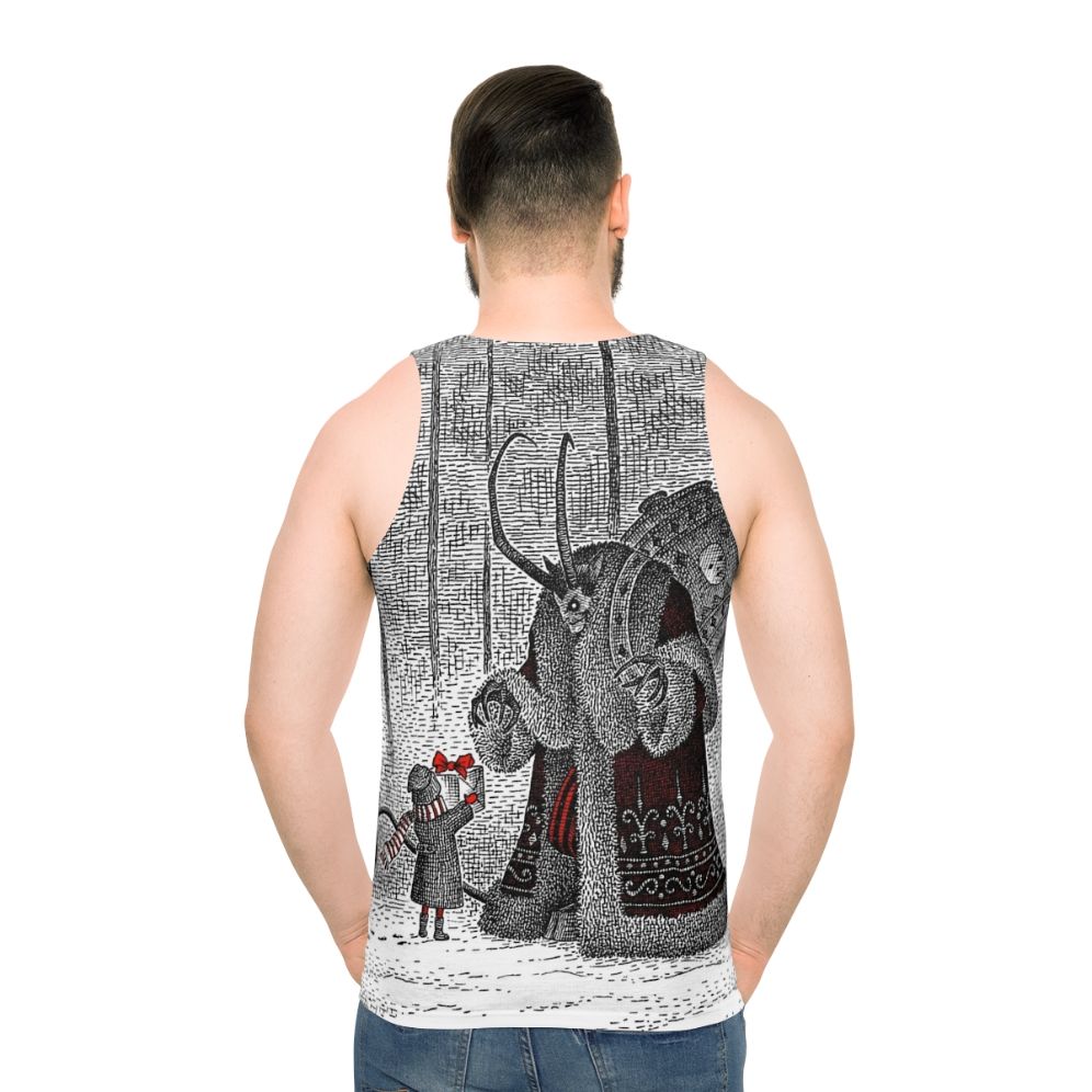 Krampus Christmas Unisex Tank Top
