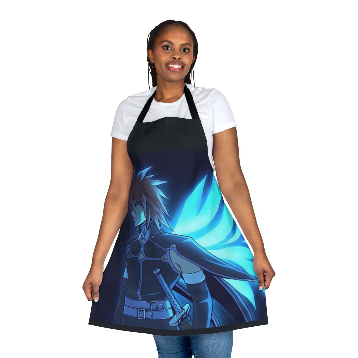 Kratos Aurion-themed apron for Tales of Symphonia cosplay and fan merchandise