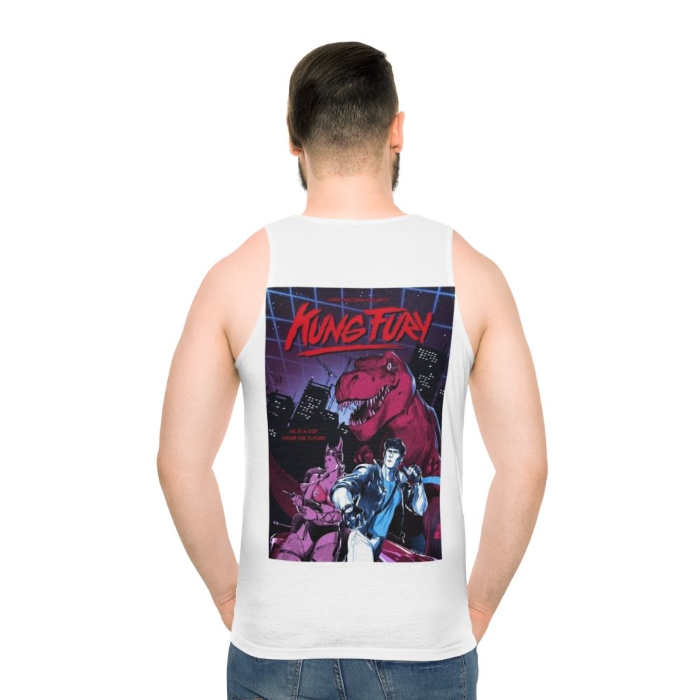 Kung Fury 80s Retro Vaporwave Synthwave Unisex Tank Top
