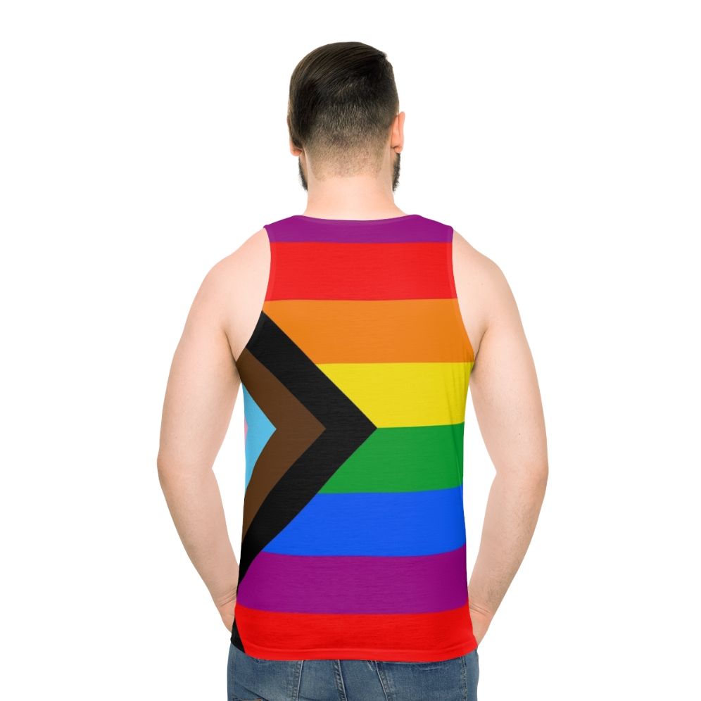 Unisex LGBTQ Progress Pride Flag Tank Top