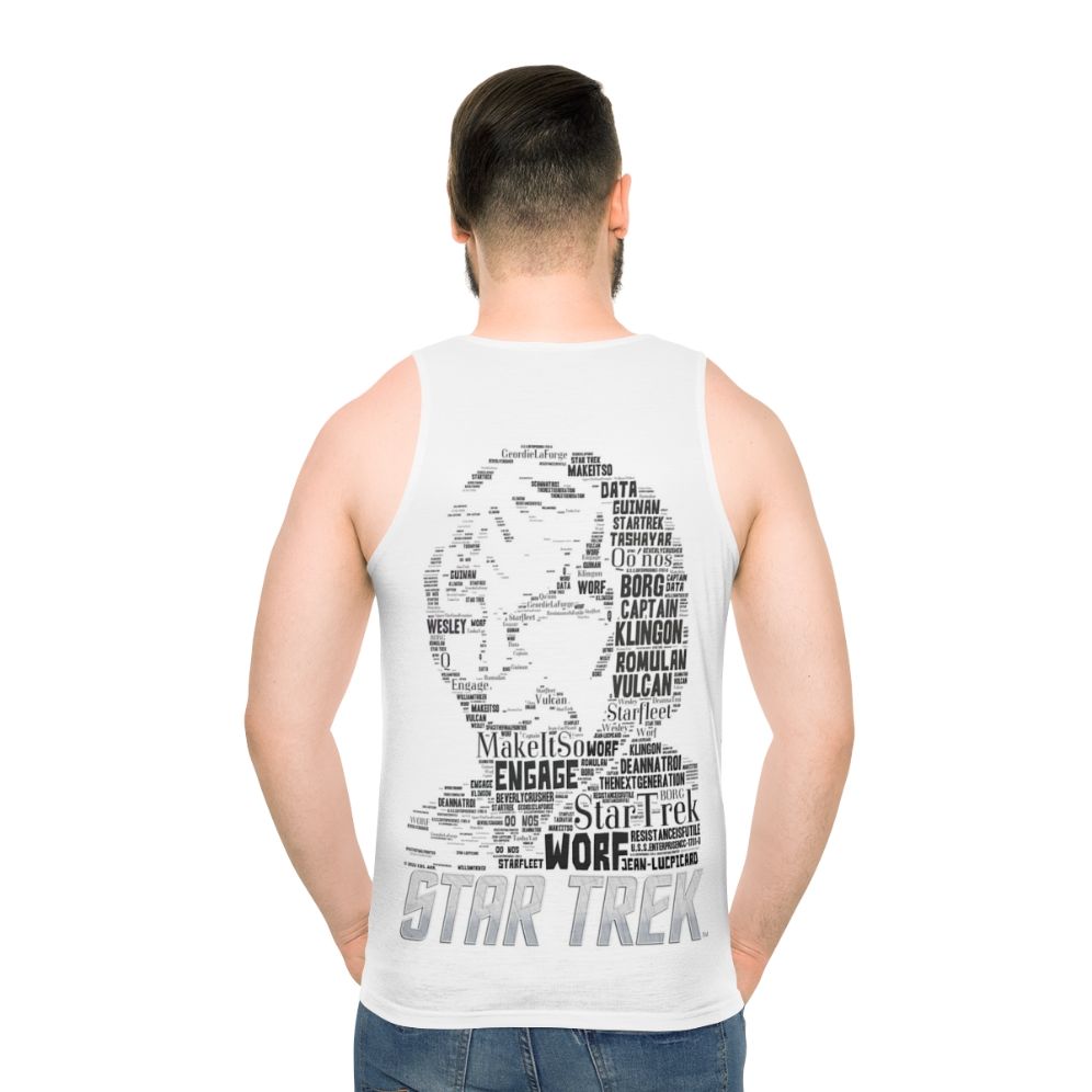 Lieutenant Worf Star Trek Next Generation Unisex Tank Top