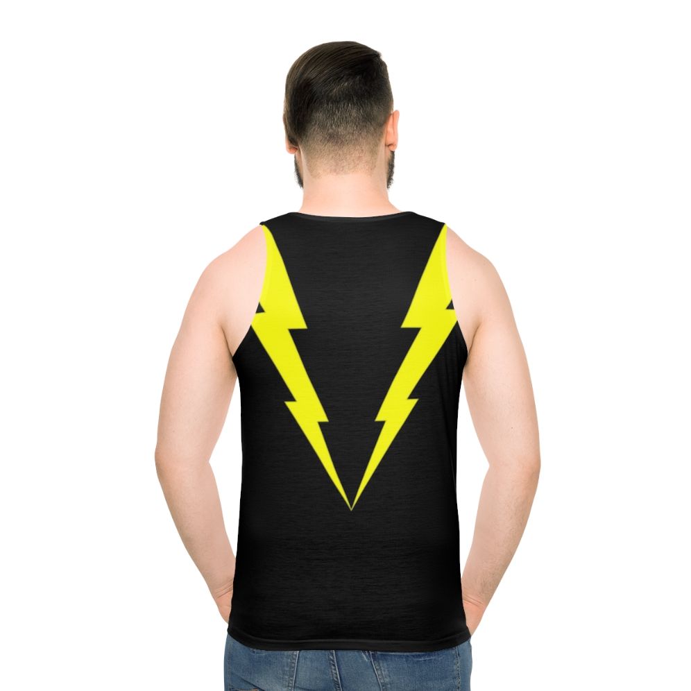 Lightning bolt unisex tank top