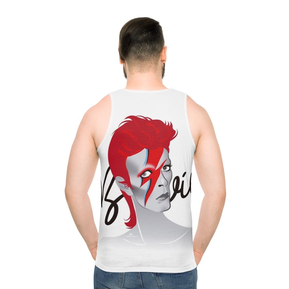 Lightning Unisex Tank Top featuring Alejandro Mogolloart's Pop Art Design