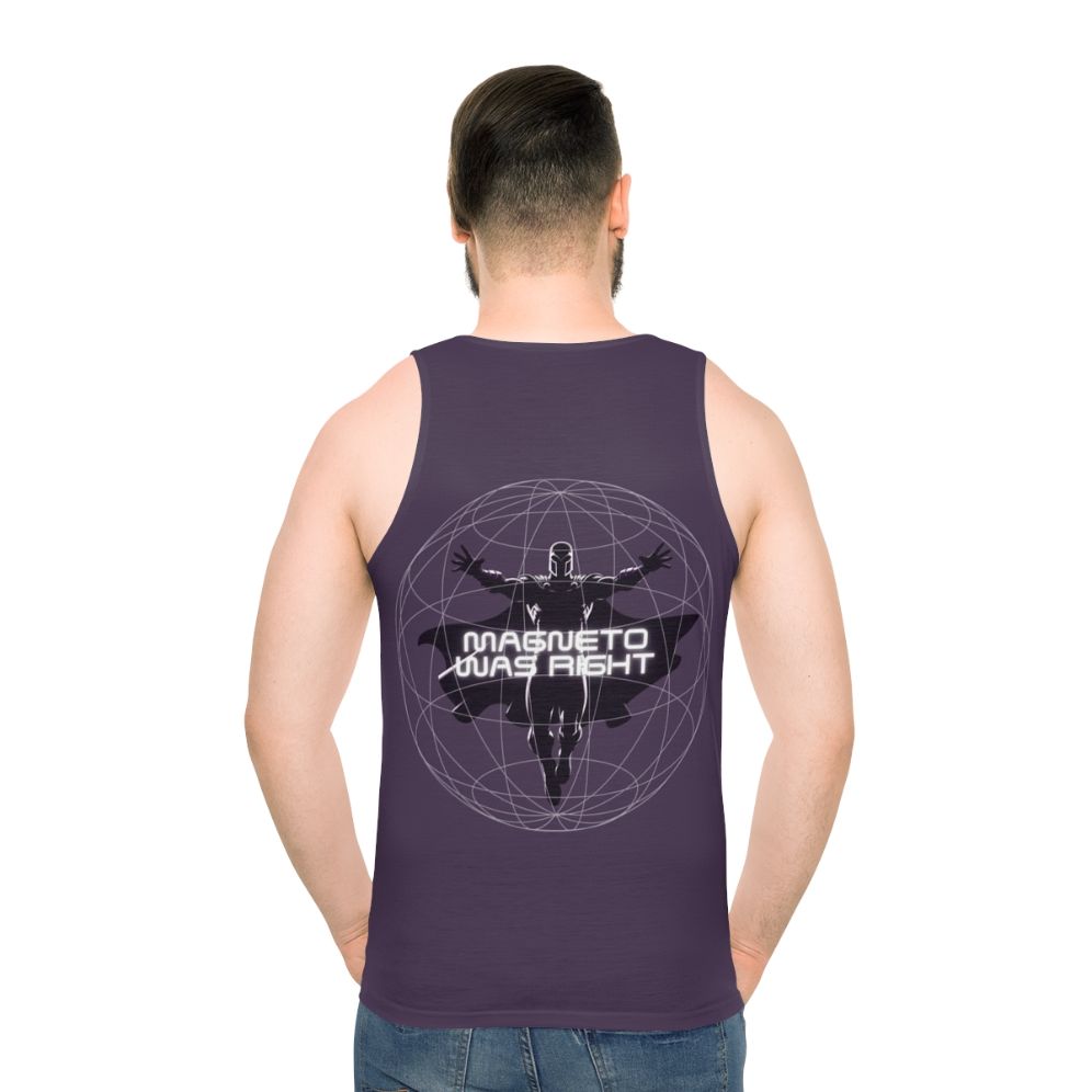 Magnet0 superhero cartoon unisex tank top