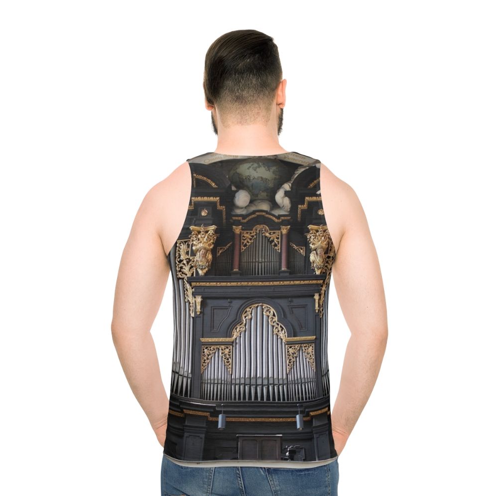 Unisex tank top featuring the main pipe organ of St. Emmeram Church in Regensburg, Germany