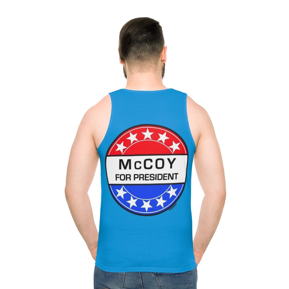 Mccoy for President Unisex Sci-Fi Tank Top