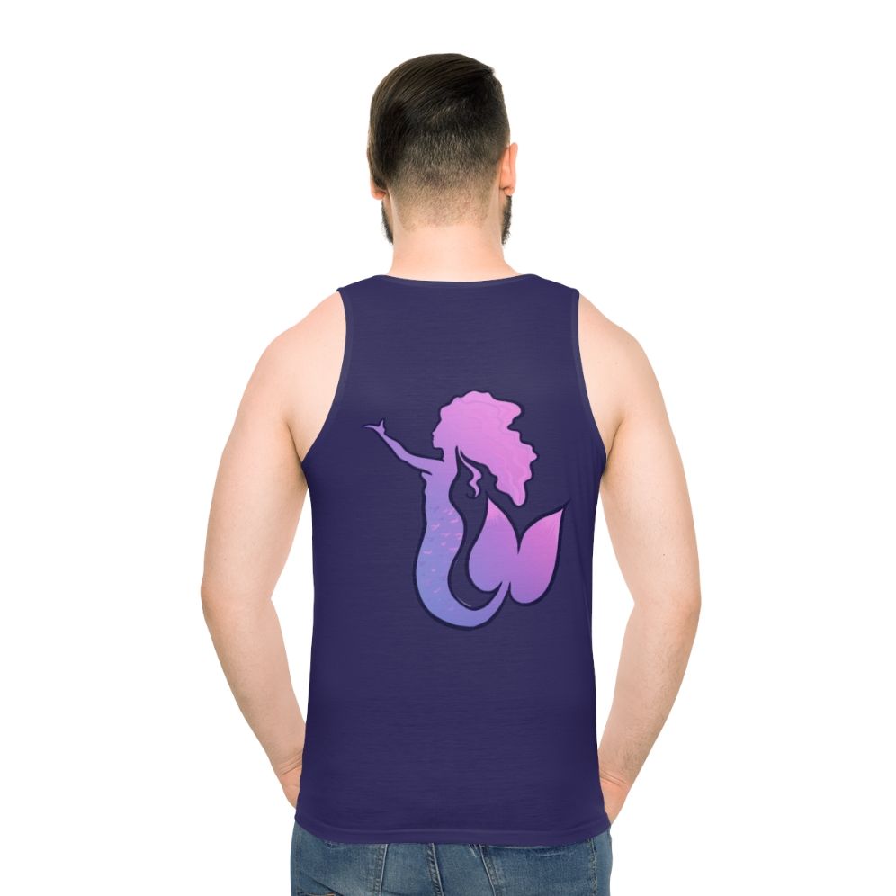 Mermaid tank top featuring a cute and feminine design