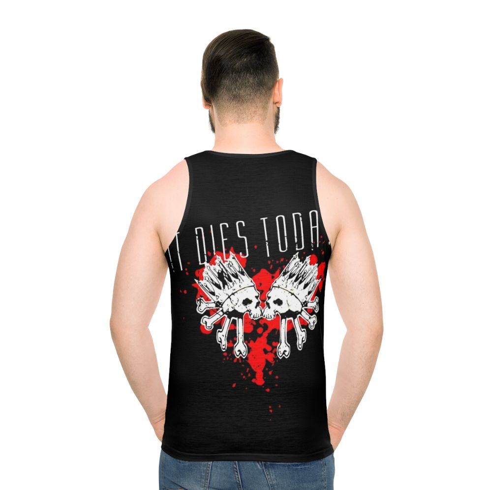 Metalcore Heart Skulls Unisex Tank Top