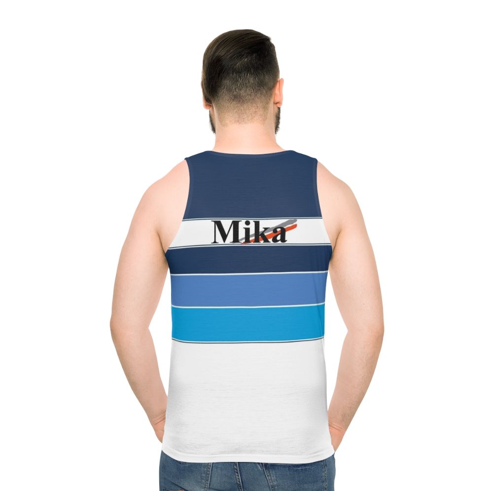 Mika Hakkinen Formula One Unisex Tank Top