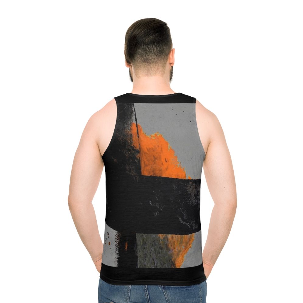Minimalist abstract modern unisex tank top