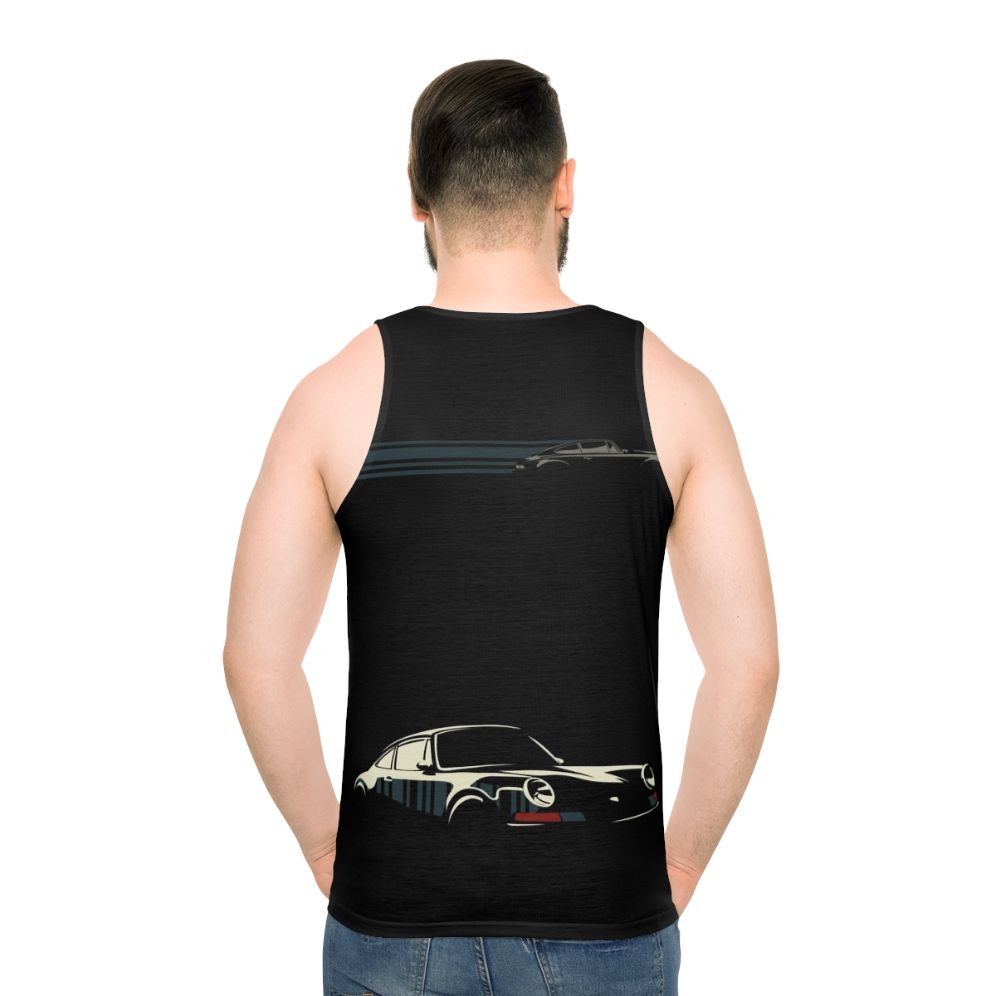 Minimalist Porsche 911 Unisex Tank Top