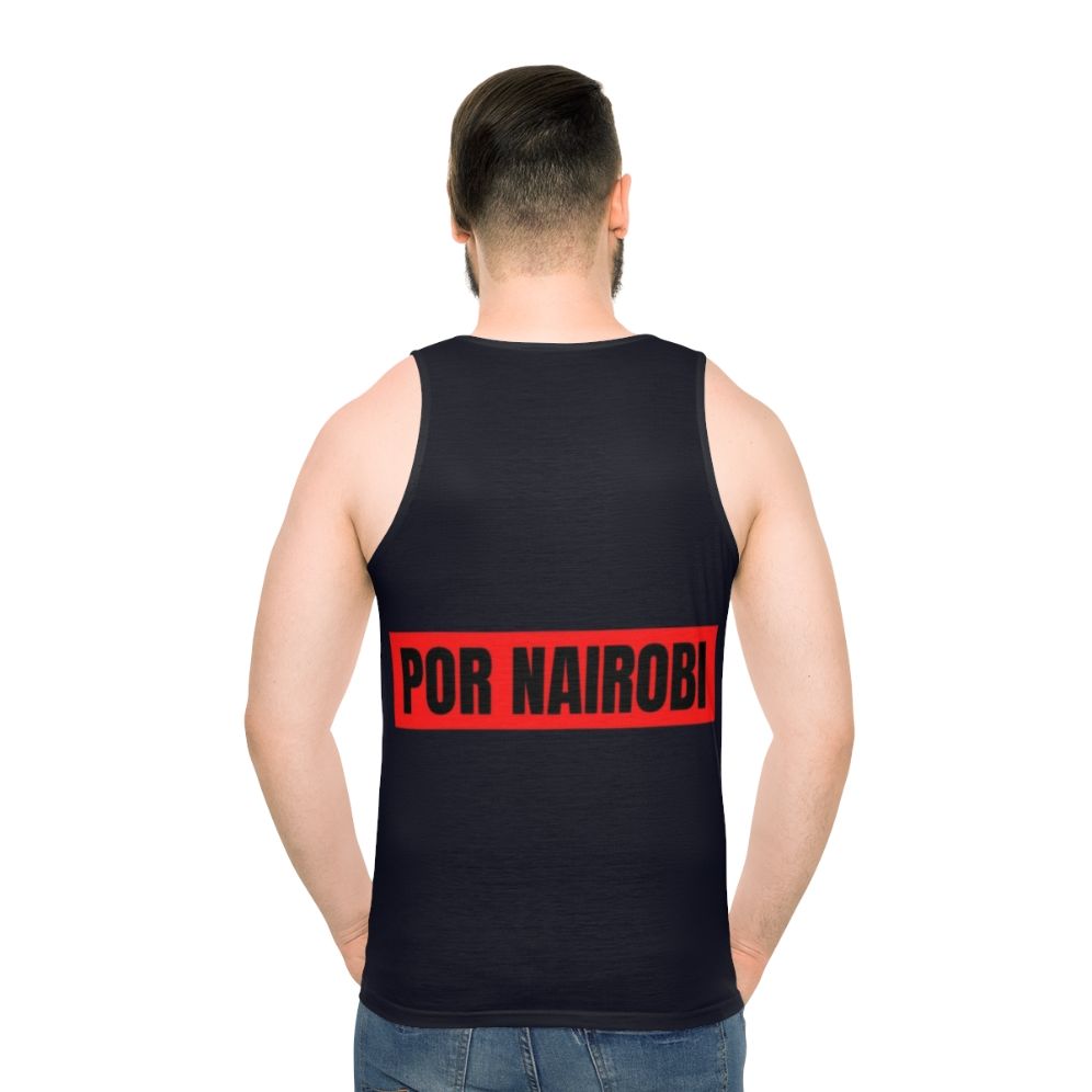 Money Heist Unisex Tank Top with Nairobi Design