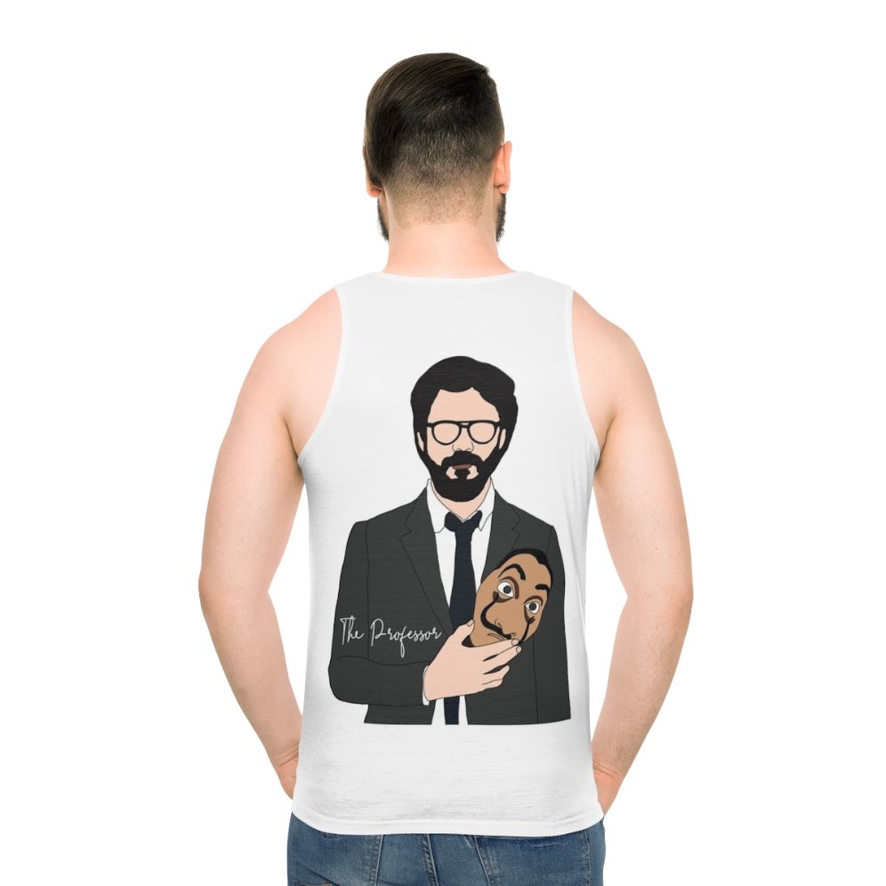 Money Heist Professor and The Mask Unisex Tank Top